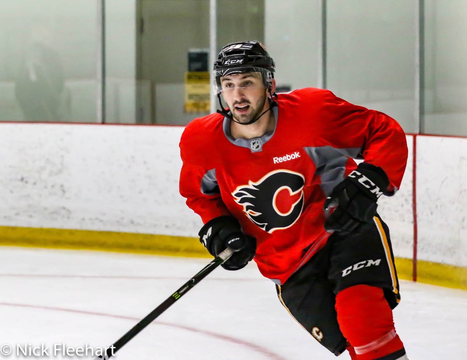 Calgary Flames blueliner Rasmus Andersson returns to practice after getting  hit by car - FlamesNation