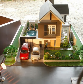 maket rumah minimalis