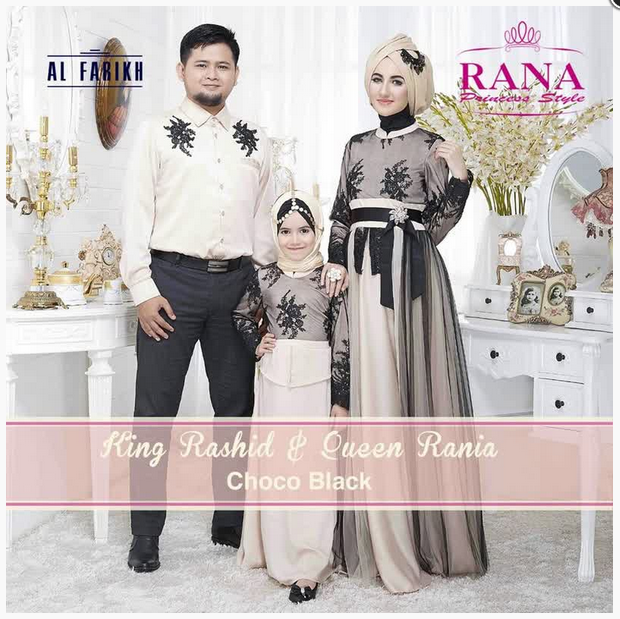  Gambar  Baju  Muslim Couple Keluarga  2019