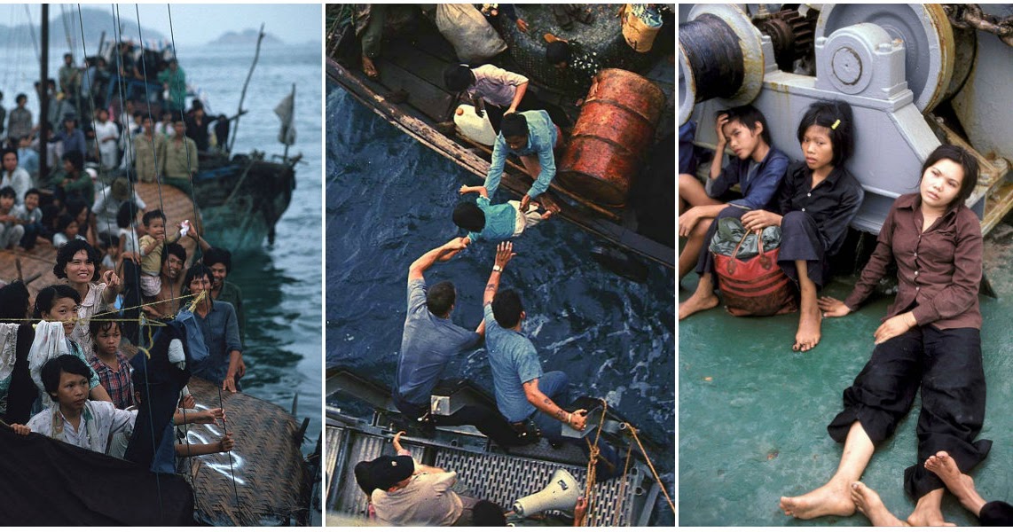 30 Incredible Photographs That Capture Brutal Life of Vietnamese Boat
