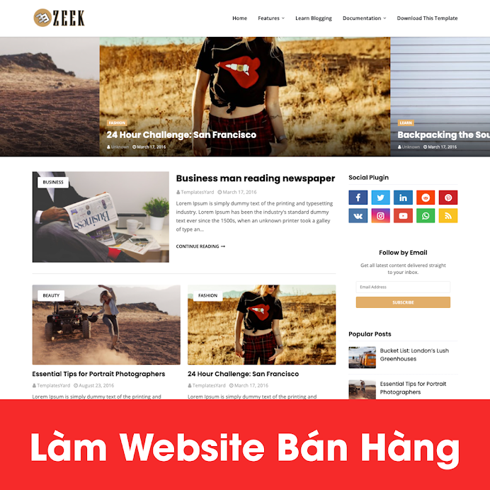 [A121] 5 gợi ý lựa chọn nơi thiết kế website balo - túi xách tốt nhất