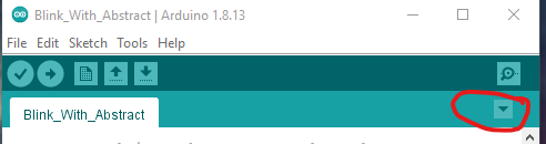 Organize your Arduino code with header and class files