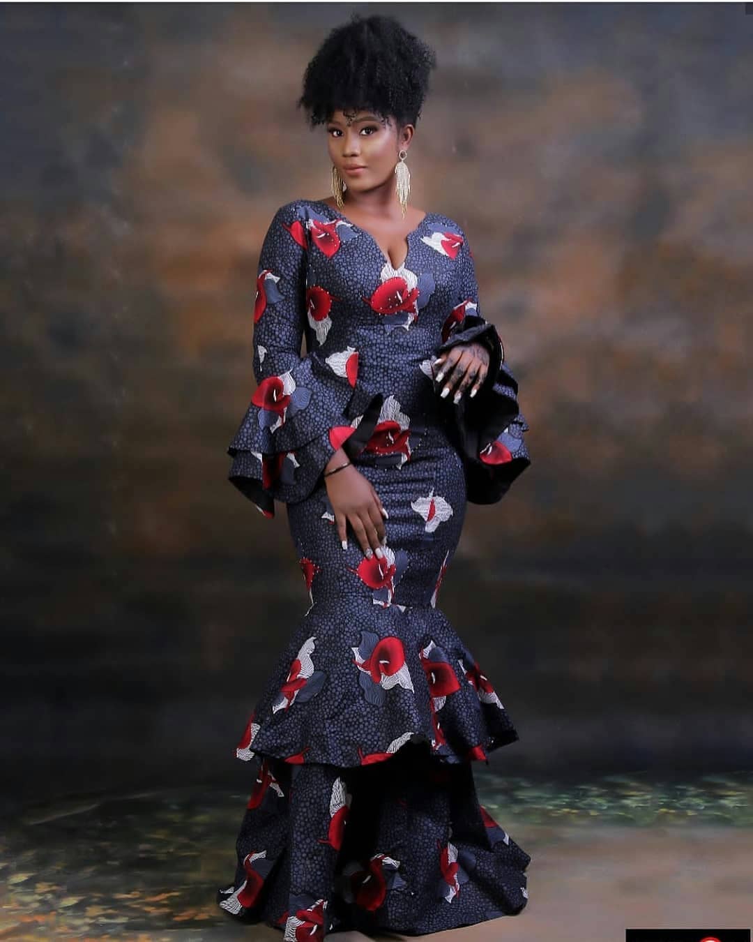 Latest Ankara Long Gown Styles: Flare Dresses For African 2019 ...