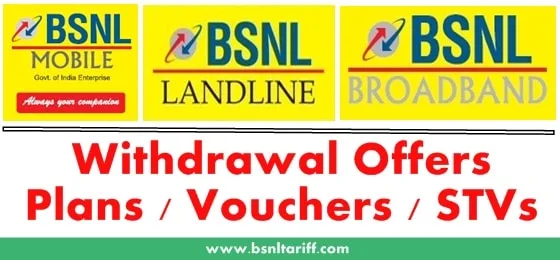 BSNL offers new benefits to Postpaid users by withdrawing plans 725 and 149
