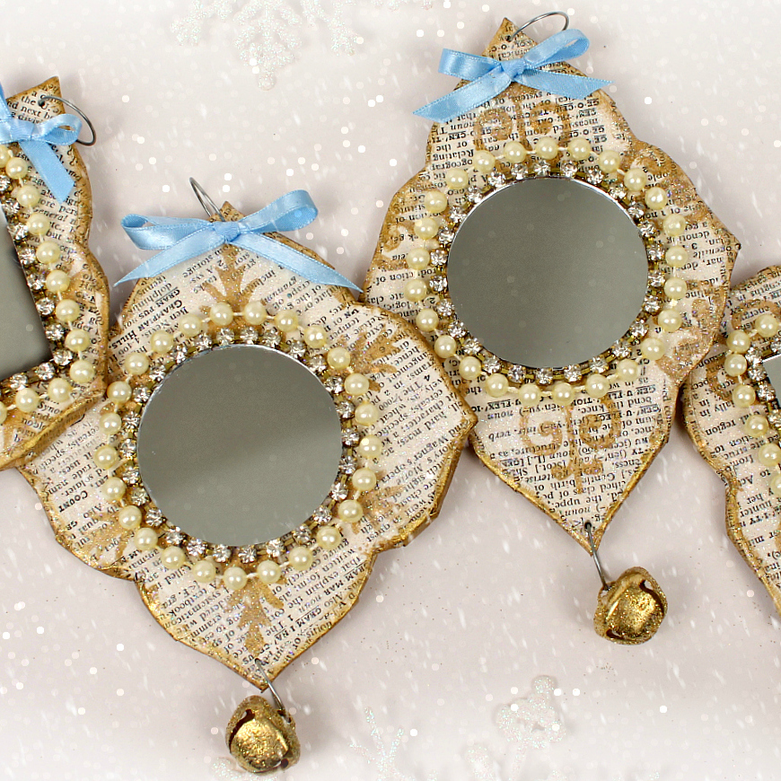 Mark Montano Vintage Mirror Ornaments Templates