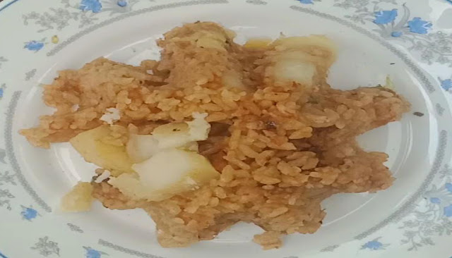 طريقة عمل ارز بالبطاطس او مدفونة البطاطس الشيف محمد الدخميسي 