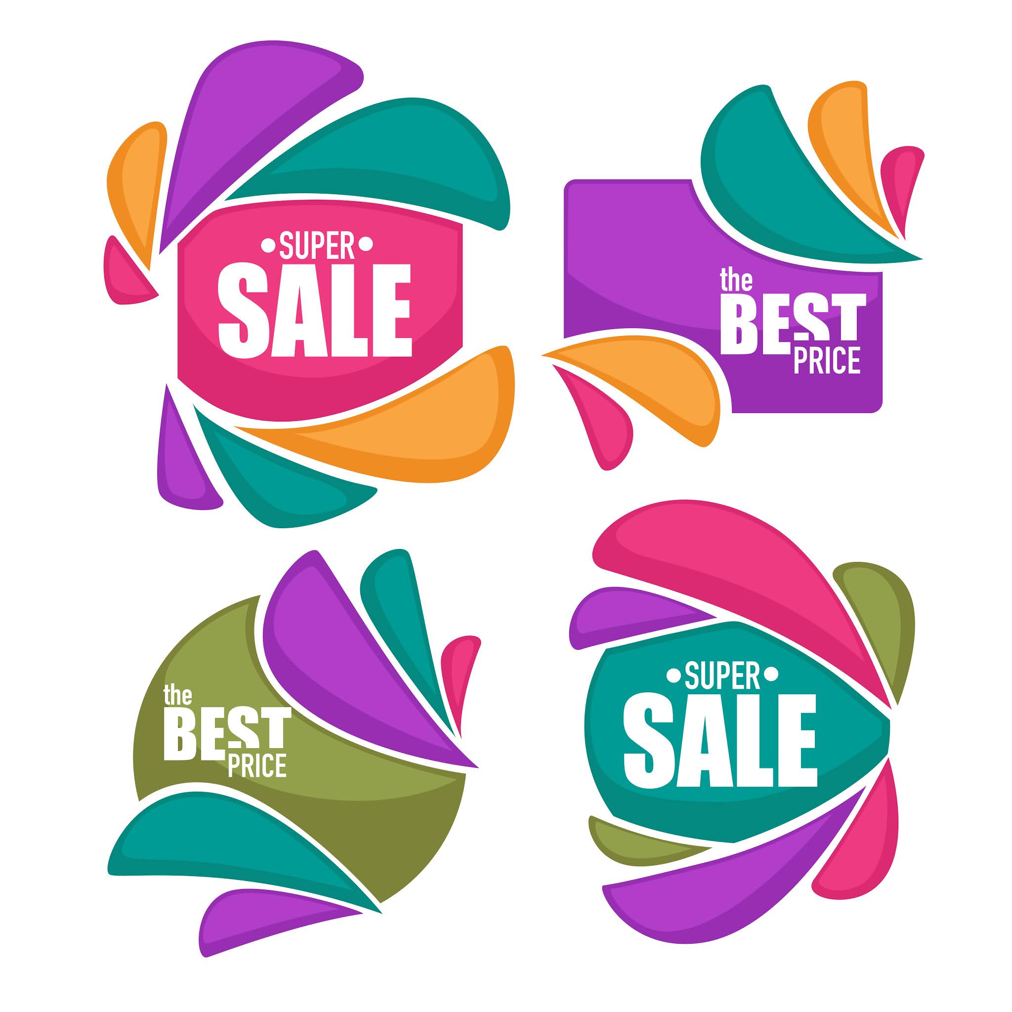 Download discount icons and discount offers with the highest quality for web and print