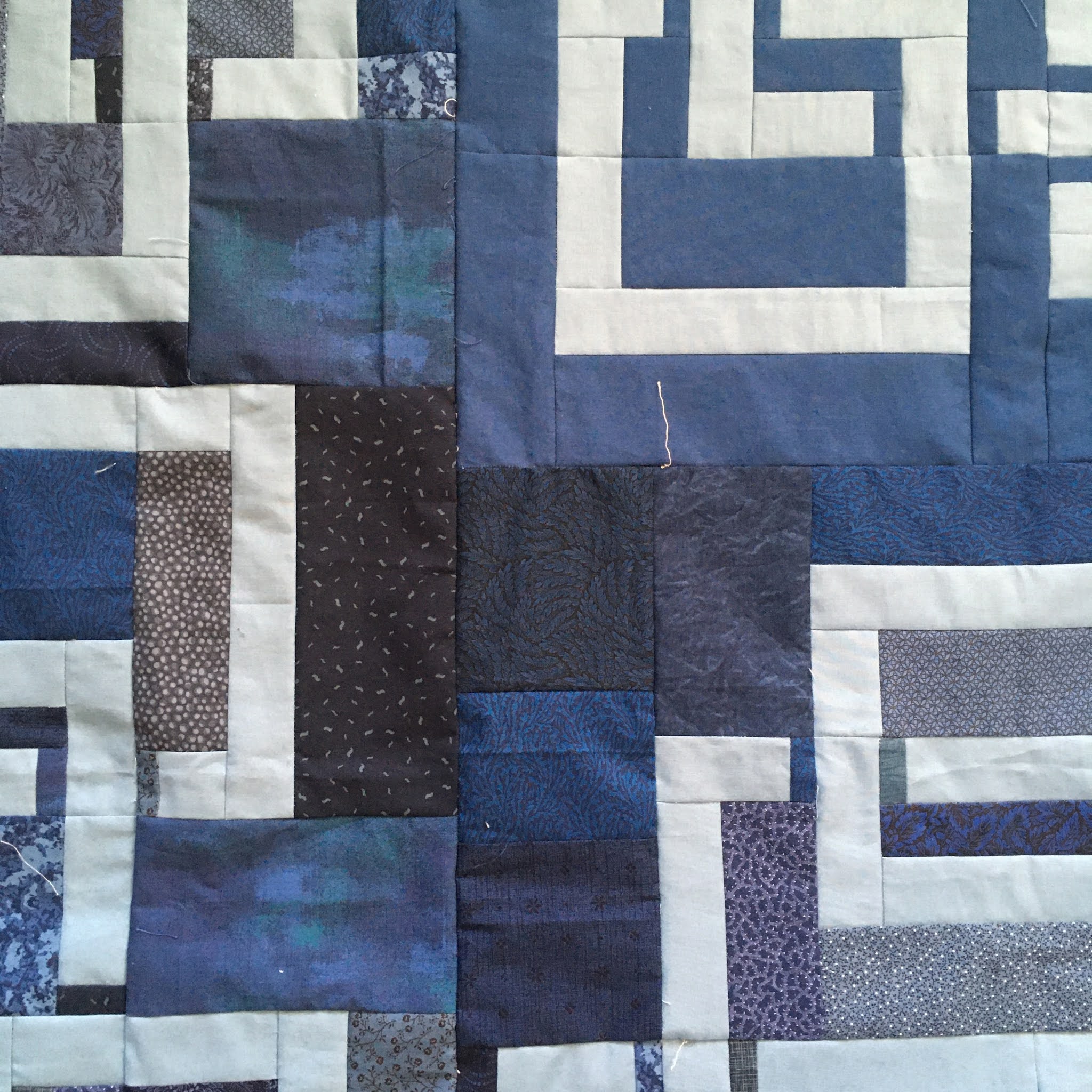 Quilts from the Little House: I've got the Blues