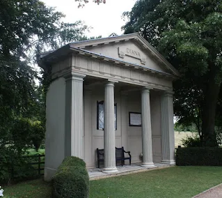 Princess Diana's grave in althorp