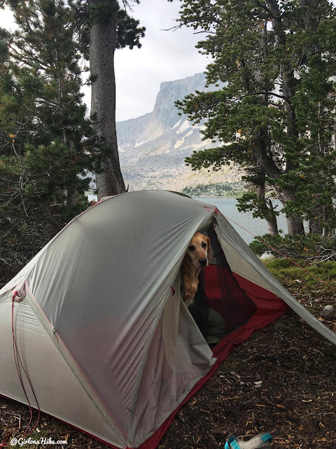 Backpacking to Mt. Hooker & Baptiste Lake, Wind River Range, Washakie Lake