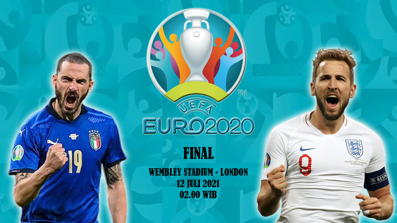 Prediksi Final Euro 2020 Italia vs Inggris