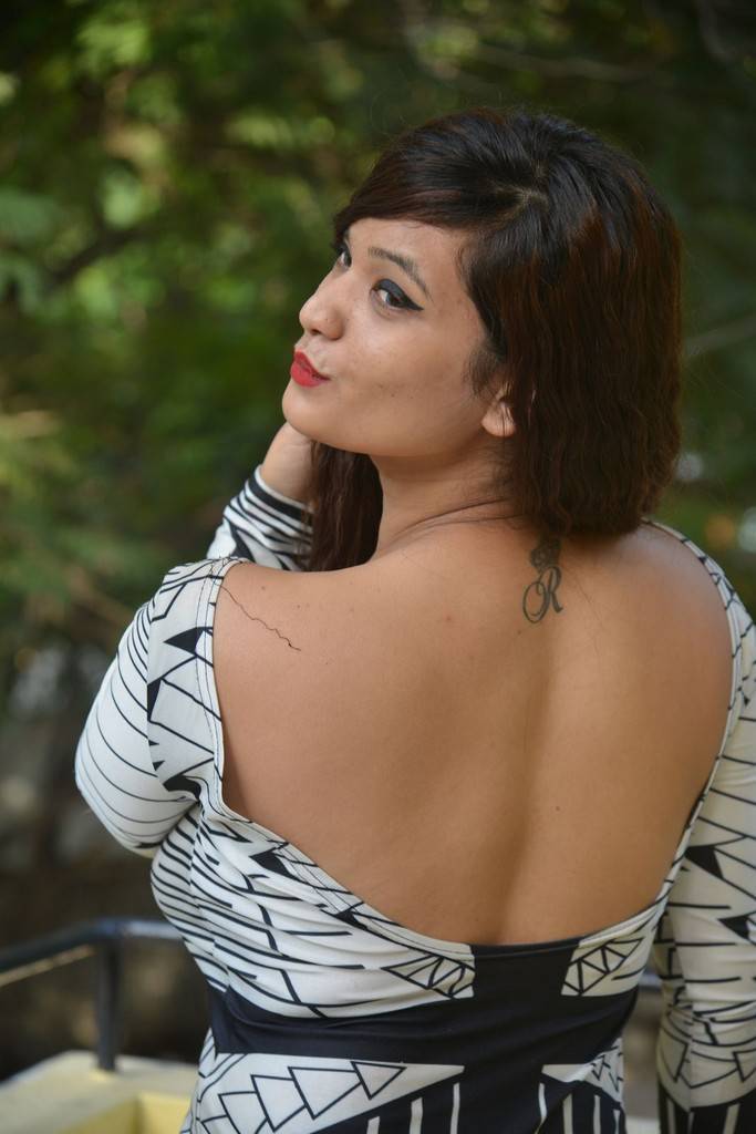 Hot Telugu Actress Himani Stills At Movie Event