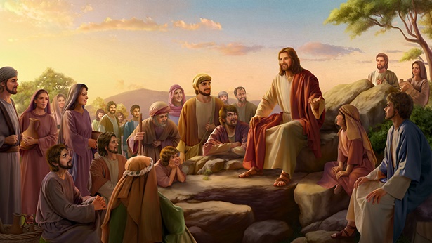 El Señor Jesús y Sus discípulos  