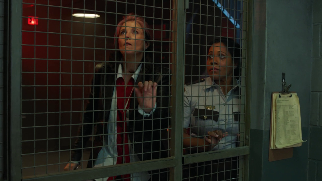 ash vs evil dead blonde cop ash vs evil dead blonde cop