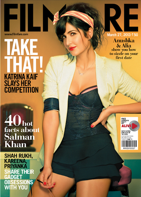 Katrina's Hot Photo Shoot for Filmfare Magazine