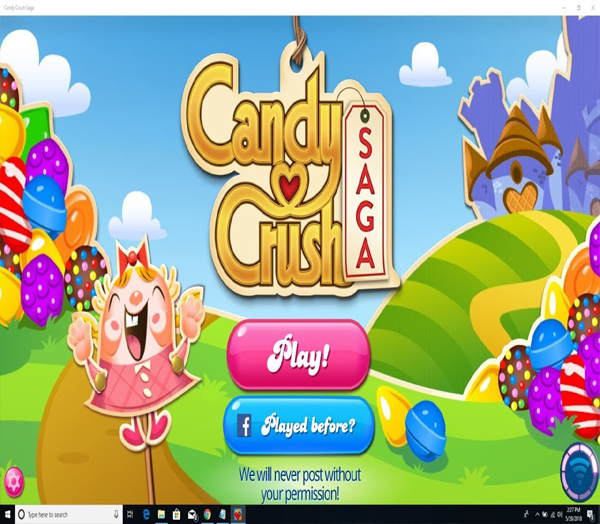 آخر اصدار كاندي كراش للكمبيوتر Candy Crush Sa