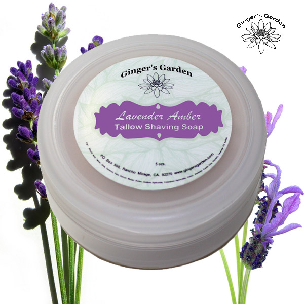 Ginger's Garden Handmade Artisan Soap Custom Natural Lavender Amber