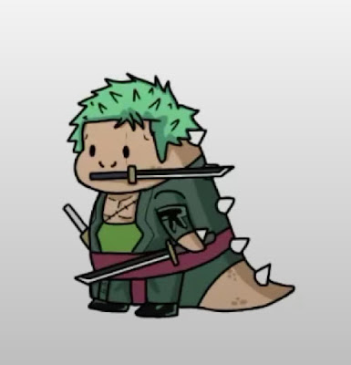 Gambar Dino Zoro Gambar Dino Anime Lucu Terbaik Yang Lagi Hits Di TikTok