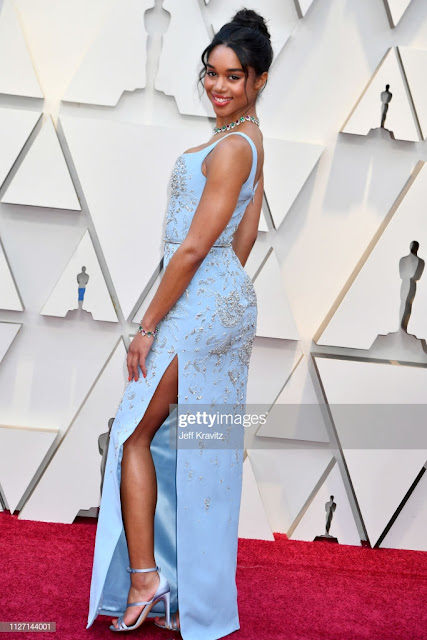 BLACKKKLANSMAN'S LAURA HARRIER WOWS IN BESPOKE ETHICAL LOUIS VUITTON GOWN  AT THE 91ST ACADEMY AWARDS® REPRESENTING SUZY AMIS CAMERON'S RED CARPET  GREEN DRESS INITIATIVE - RCGD Global