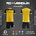 Áo Không Logo Rozaco RO-VANDIJK Màu Vàng