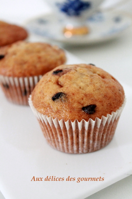 MUFFINS BANANE / CHOCOLAT