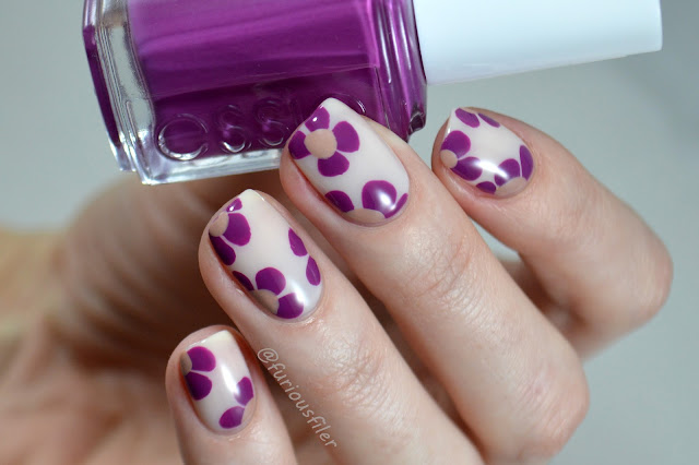 floral wedding nail designs spring essie flowerista 