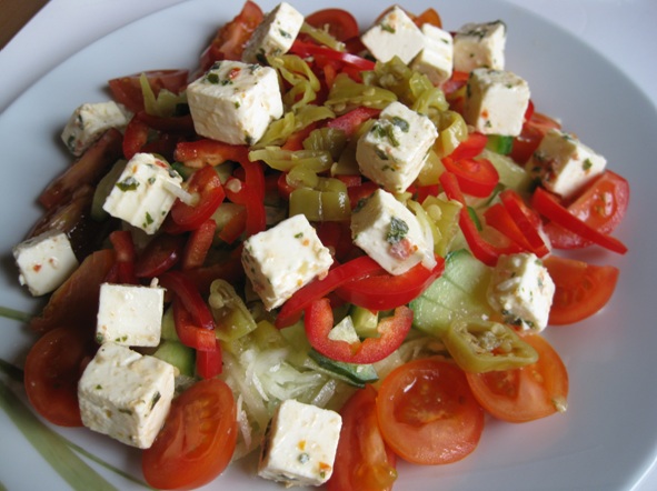 Griechischer Bauernsalat | WaWü Kulinarische Quälereien