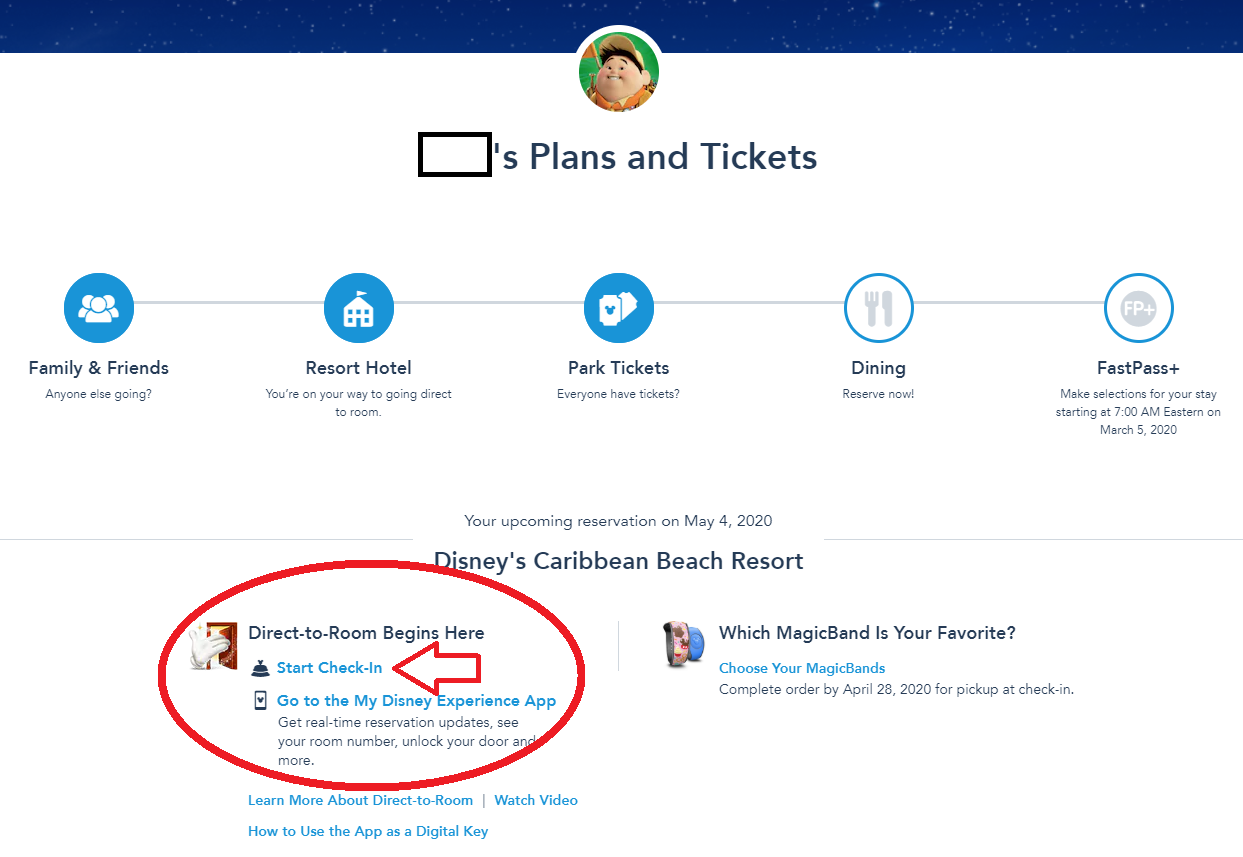 My Disney Experienceで事前にやっておくと便利 オンラインチェックインの方法
