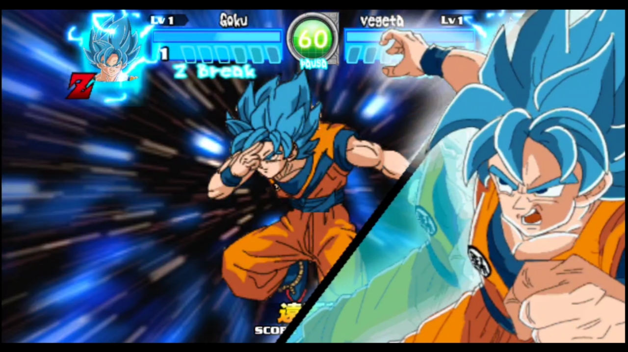 Dragon Ball Super Goku Blue Tap Battle Mod