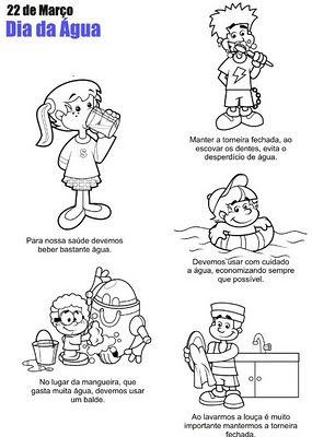 Atividades E Desenhos Dia Da Agua Atividades Exercicios Desenhos Para Colorir Imprimir 17