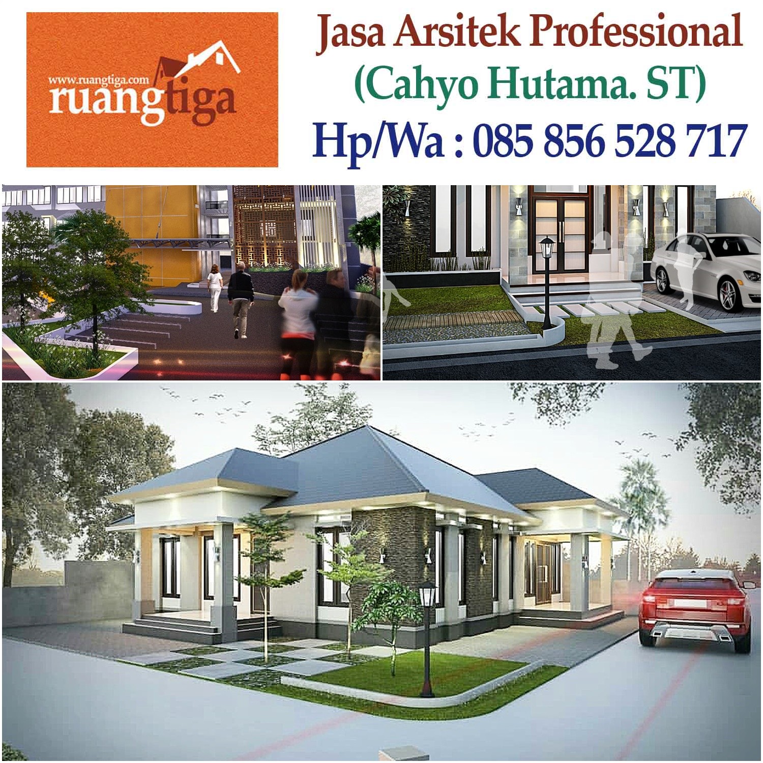 085856528717 | Jasa Arsitek Desain & Bangun Rumah kota bks ...