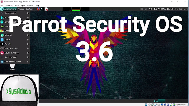 Parrot Security OS 3.6 (ParrotSec OS) Installation on Oracle VirtualBox