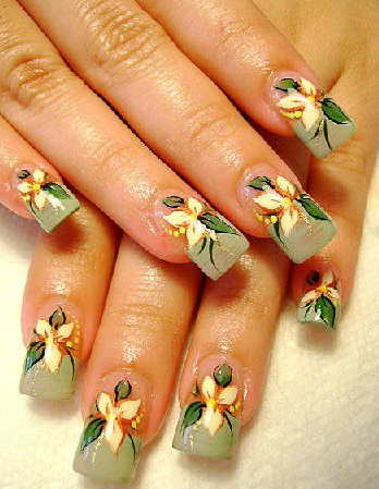Easy Hand Painted Nail Designs | Nail Designs, Hair Styles, Tattoos and ...