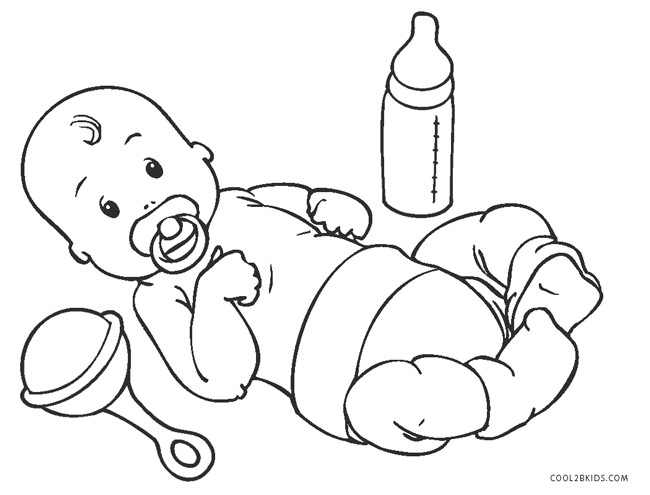 Baby Printable Coloring Pages ~ Coloring Pages