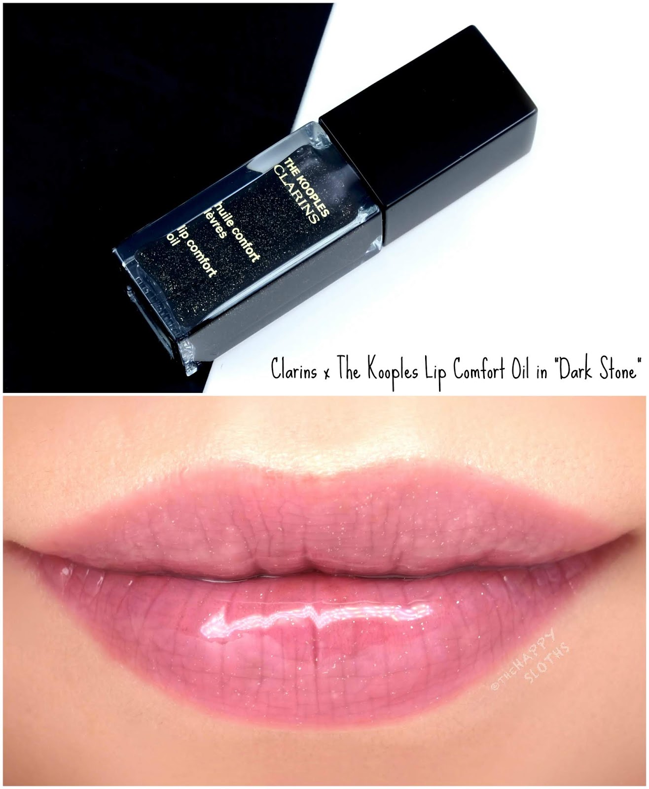 Link Opera mærke Clarins x The Kooples | Instant Light Lip Comfort Oil in "Dark Stone" & " Light Stone": Review and Swatches | The Happy Sloths: Beauty, Makeup, and  Skincare Blog with Reviews and Swatches