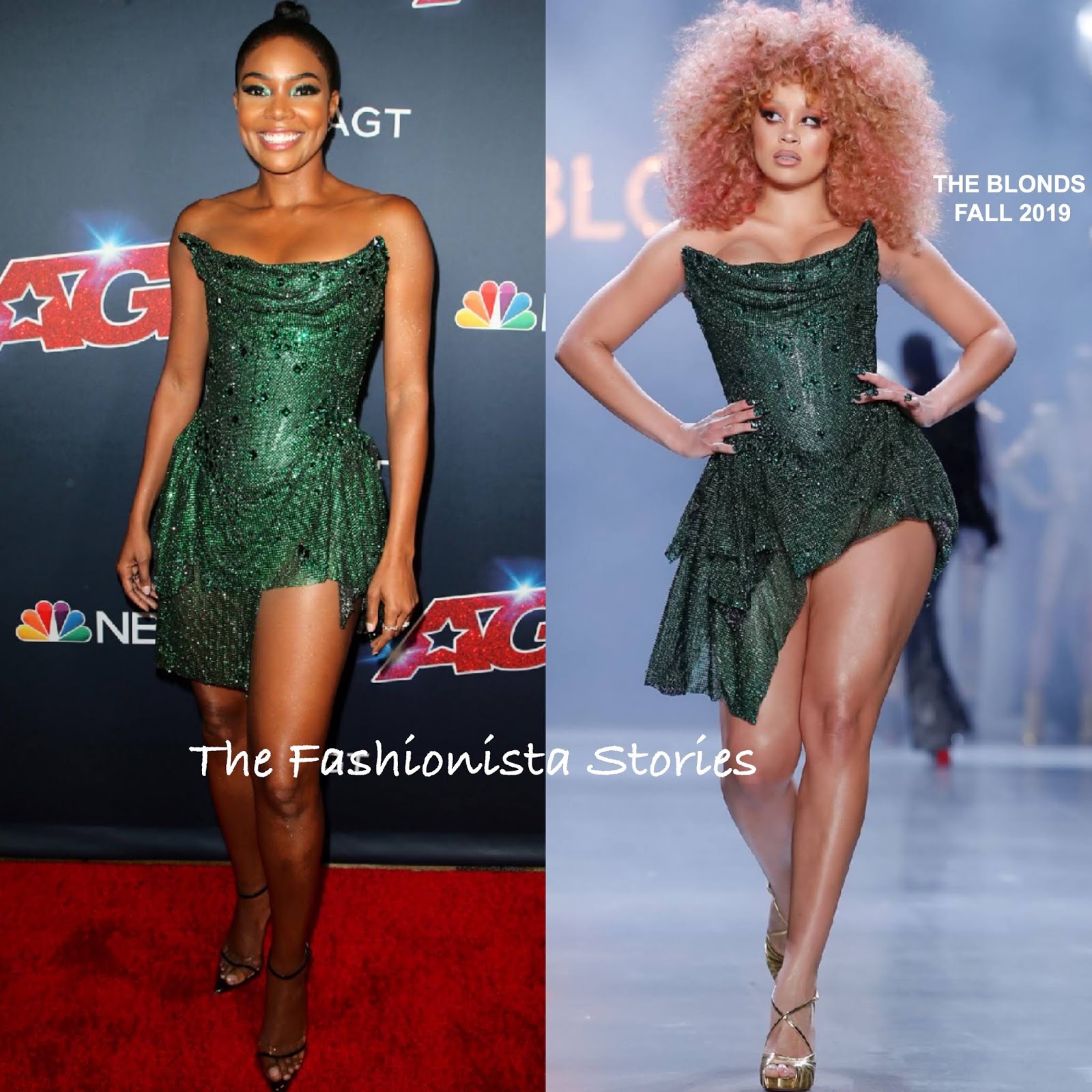 Gabrielle Union Julianne Hough At The America S Got Talent
