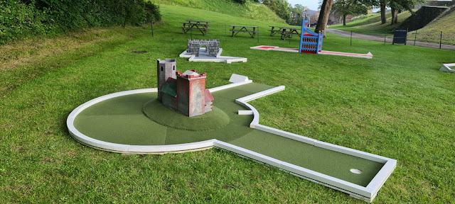 Crazy Golf at Dover Castle. Photo by UrbanCrazy, July 2021