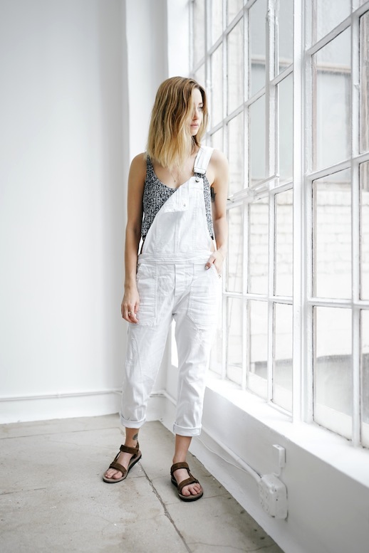 Parisienne 12 WAYS TO WEAR WHITE OVERALLS