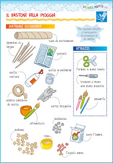 Vivacemente Il Giornalino Del Cuore E Della Mente Come Costruire Il Bastone Della Pioggia