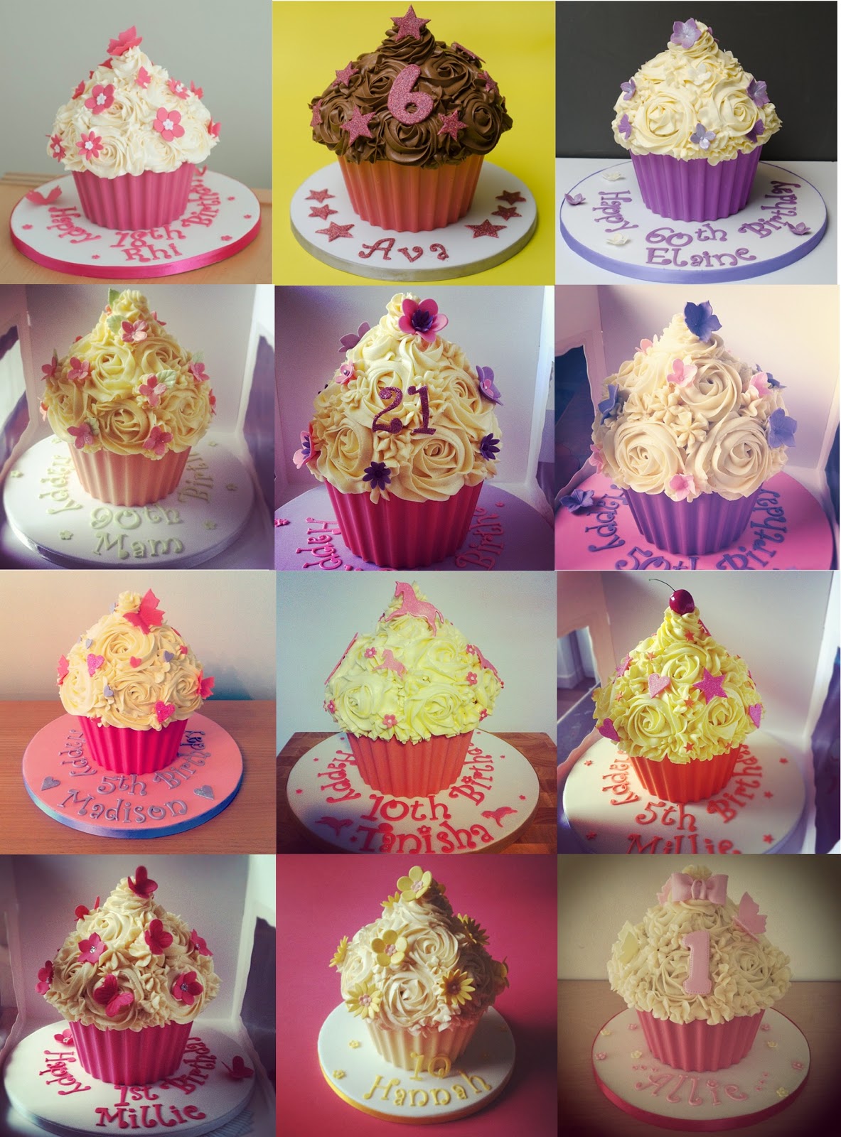 B Cake Studio Giant Cupcakes