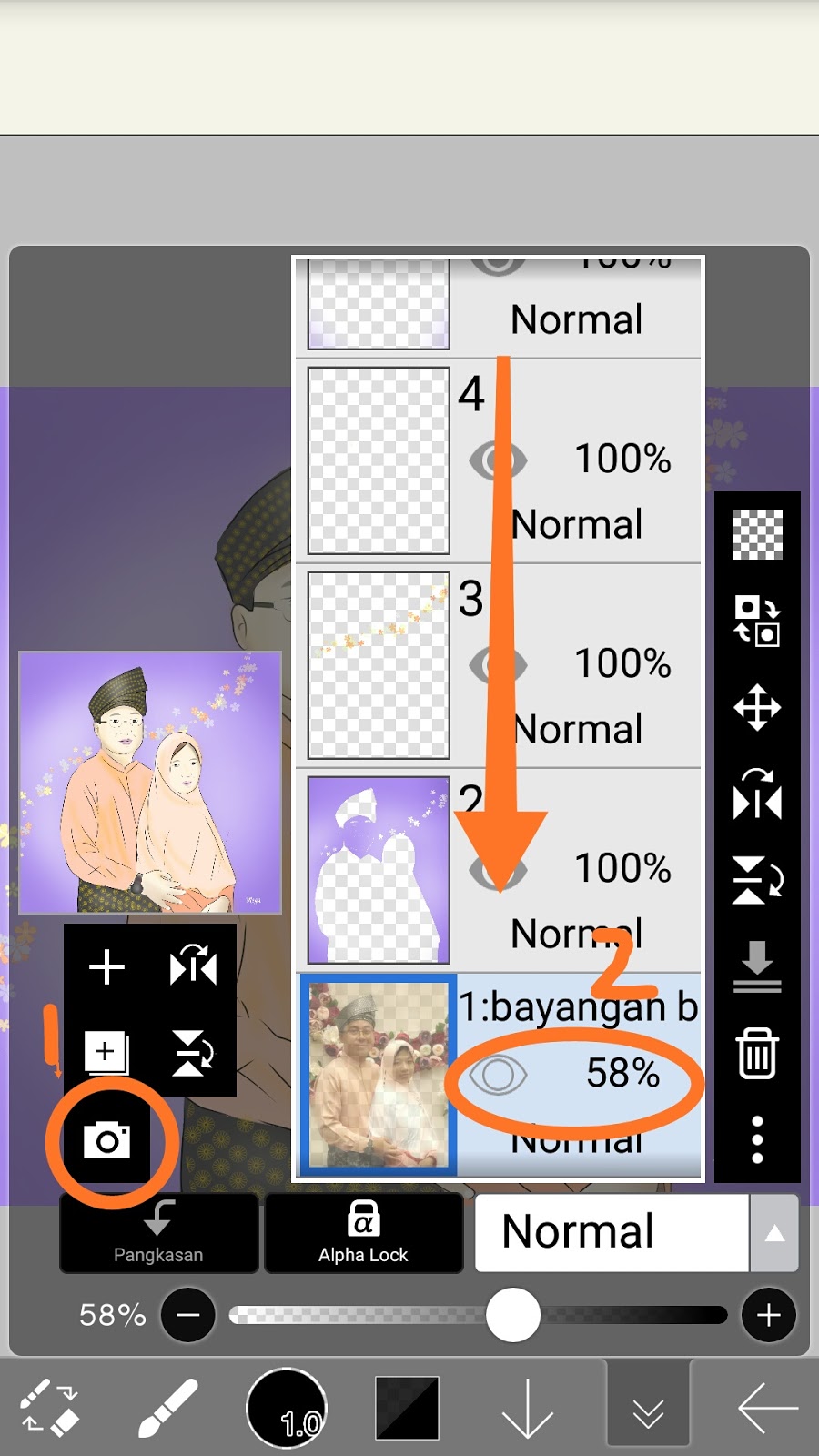 Membuat Sketsa Foto Dengan Ibispaint X Celoteh Mega