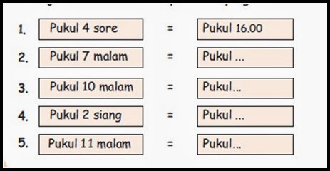Rumah SESI: Matematika Kelas II : Menggunakan alat ukur waktu dengan