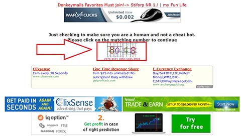 Kiếm tiền trên mạng uy tín từ Click quảng cáo với Donkeymails và Jillsclickcorner 17 donkeymails-7