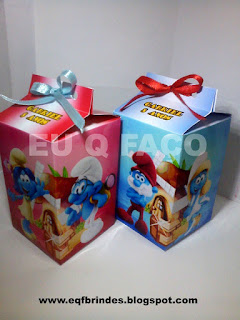 caixinha milk smurfs, milk smurfs, lembrancinha smurfs, brinde smurfs, tema smurfs, festa smurfs, os smurfs,smurfs