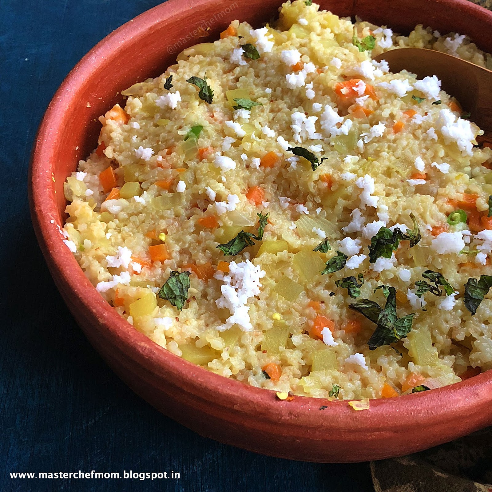 MASTERCHEFMOM Vegetable Dalia Upma Godhumai Rava Upma Recipe