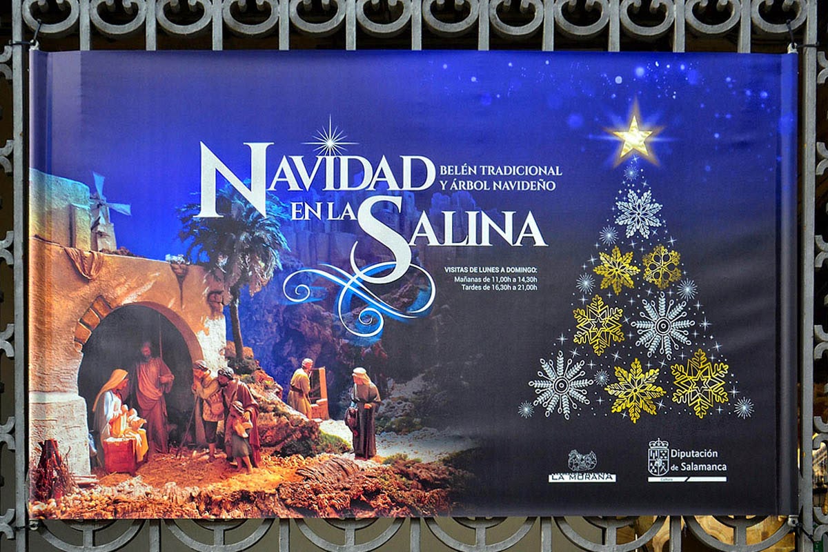La Salina ya cuenta con su tradicional Belén Navideño