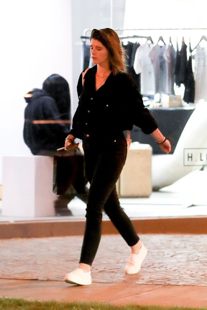 Katherine Schwarzenegger CLicked While Leaving 454 North Salon in West