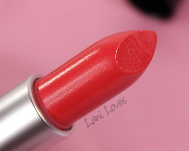 MAC Flocking Fabulous lipstick swatches & review