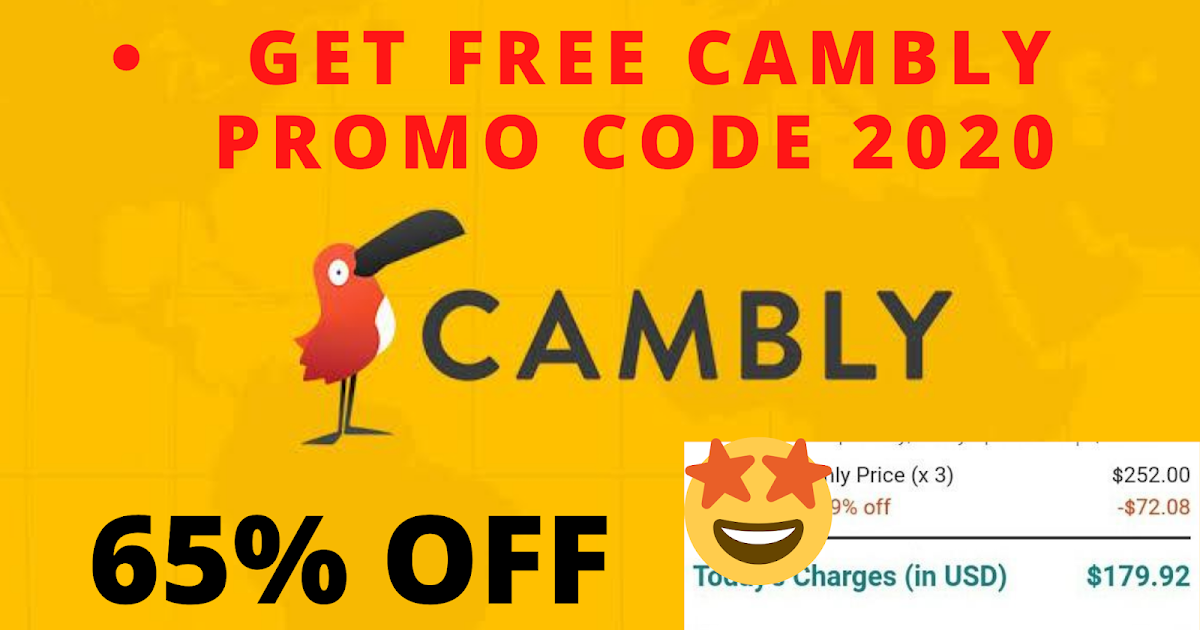 CAMBLY FREE PROMO CODE 2020