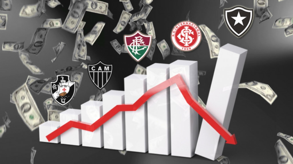 Ranking dos times que mais devem do futebol brasileiro, confira!